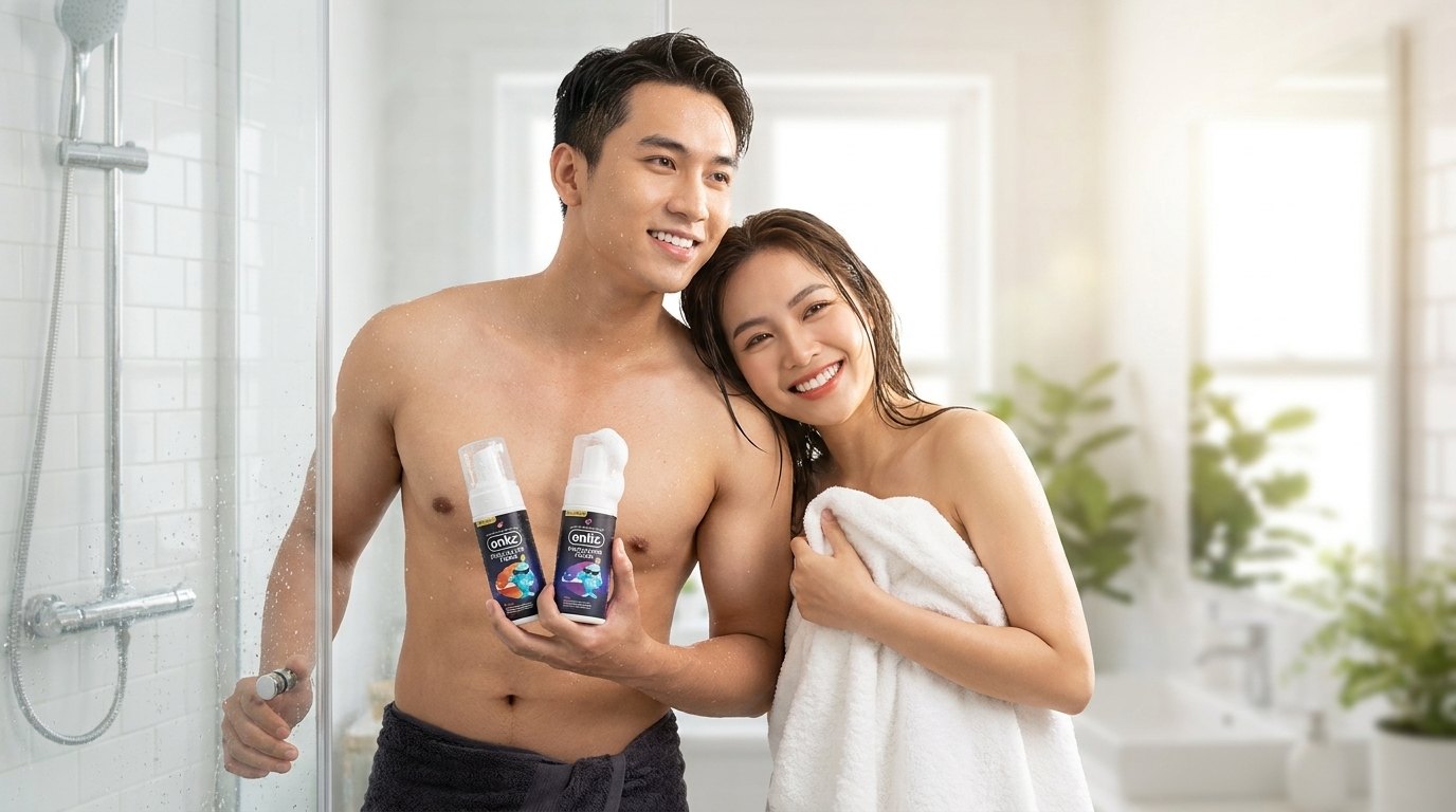 a young vietnamese couple the man handsome and t