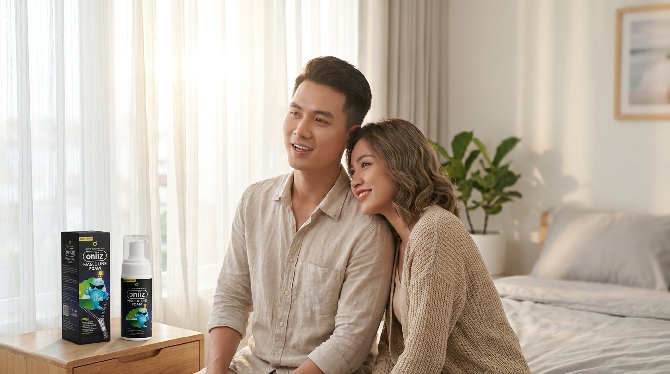 talking head frame of a young vietnamese couple 